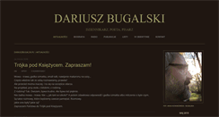 Desktop Screenshot of dariuszbugalski.pl